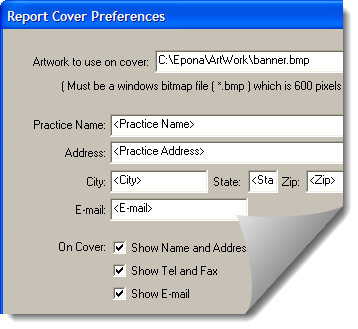Report Cover Preferences