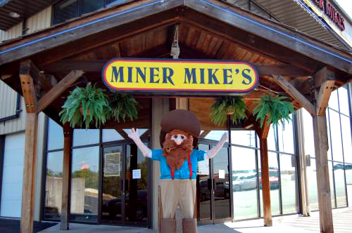 Miner Mike's Front Entrance