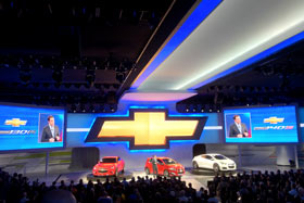 Chevrolet Press Event at NAIAS 2012