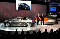 Chrysler Press Event at 2009 NAIAS