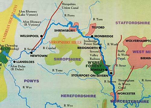 map Severn