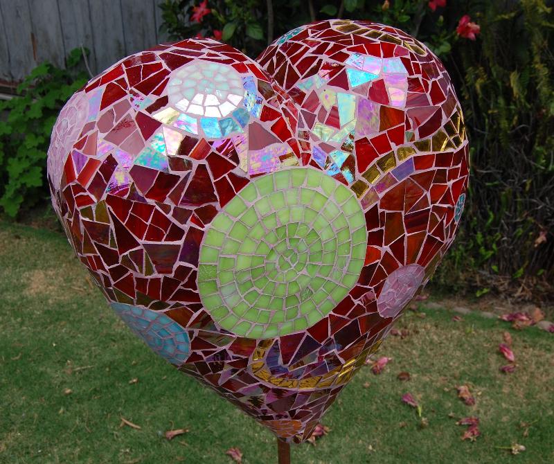 Garden Heart Sculpture