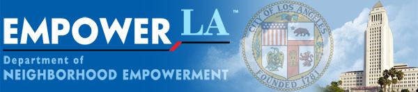 Empower LA Newsletter header