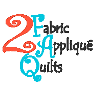 2 Fabric Applique Quilts logo
