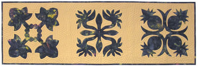 Tropical Floral panel A