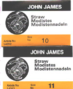 John James Straw Needles