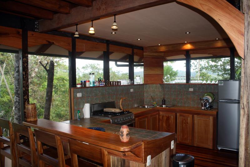 Deluxe Kitchen at Sierpe del Pacifico Owners' Lodge
