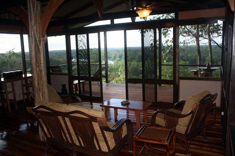 Large Living Area at Sierpe del Pacifico Owners' Lodge