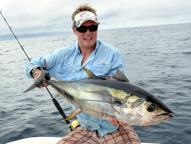 Big Tuna Caught Near Cano Island