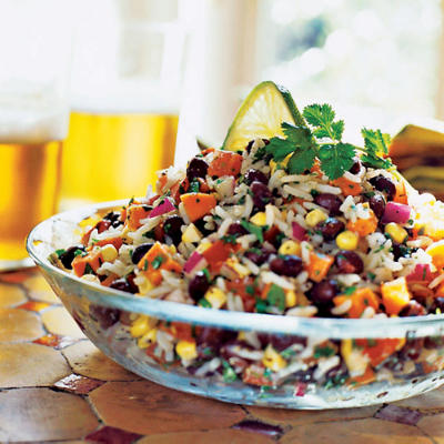 Black Beans and Rice Salad