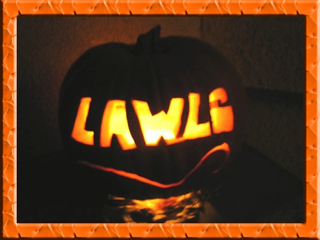 LAWLS-O-Lantern by Kim Stover
