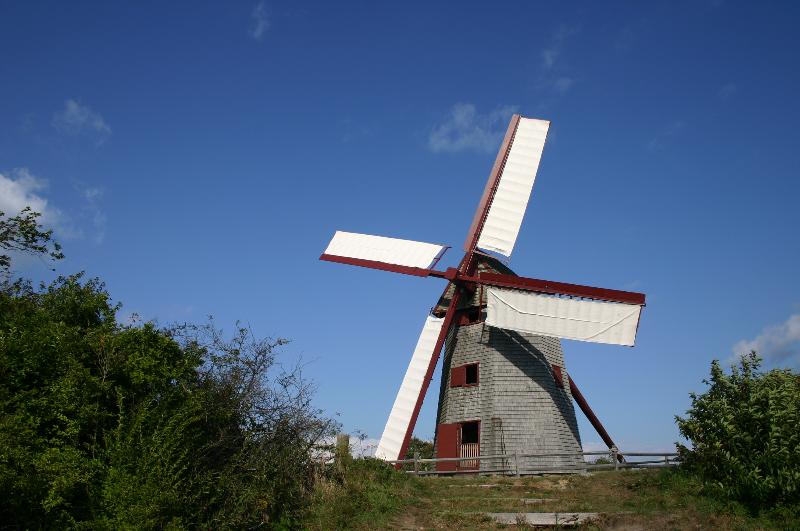Old Mill with Sails