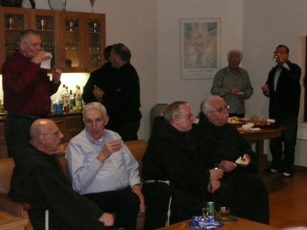 Friars Gather for Immaculate Conception