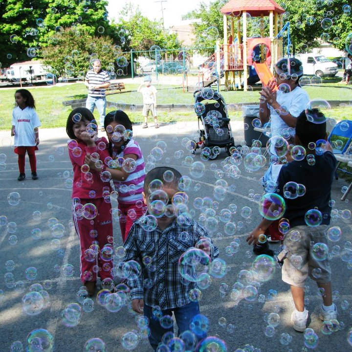 Bubbles at 2012 Family Day