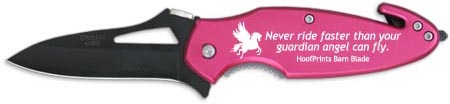 Barn Blade Pink Knife
