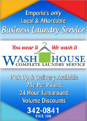 Wash House Laundry Ad