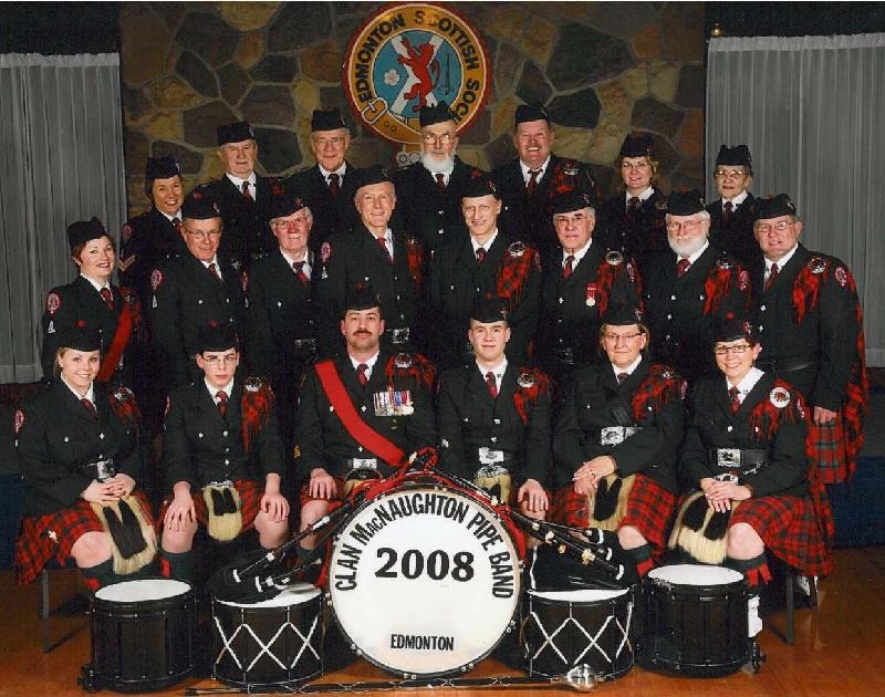 Clan MacNaughton Pipe Band