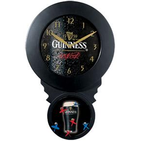 Guinness Dartboard Clock