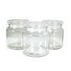 16oz Apothecary Jar with Flat Glass Lid