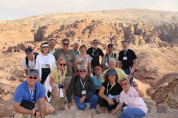Petra group at the top