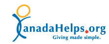 Canada Helps donation logo