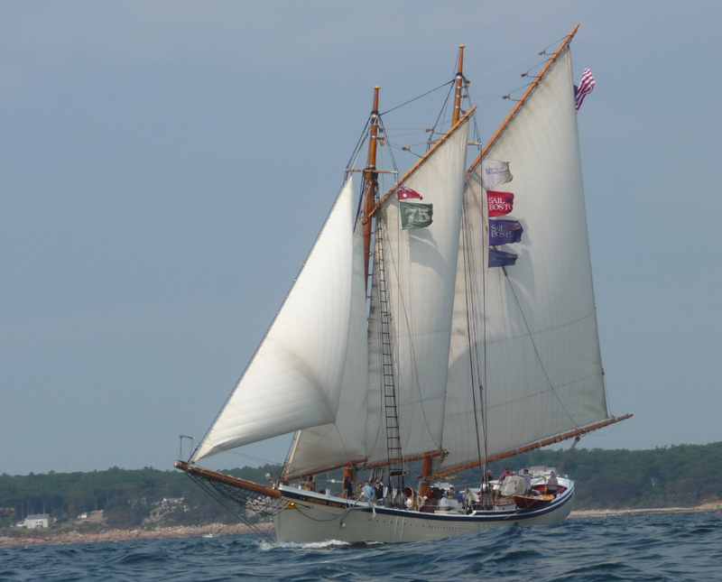 The American Eagle taken from Eric Klem's sailboat