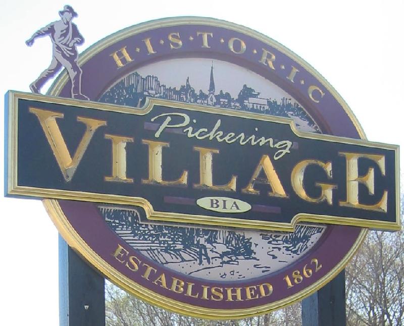 Pickering Village Sign
