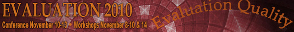 Evaluation 2010 Banner