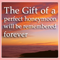 WEDDING- Gift of Perfect Honeymoon