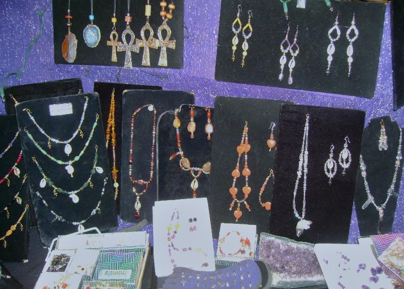 I.C Jewelry Display- Necklaces, Ankhlets 1