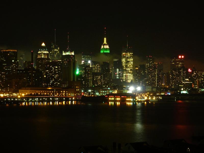 NYC at night by Hilari