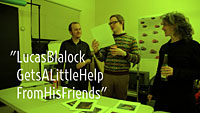 Lucas Blalock Gets a Little Help from His Friends