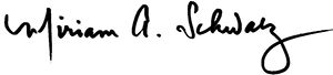 Miriam Schwarz signature