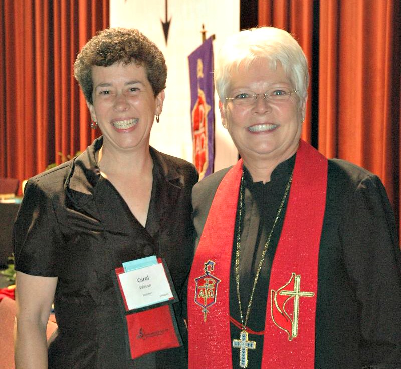 Carol Wilson & Bishop Taylor 7-26-12