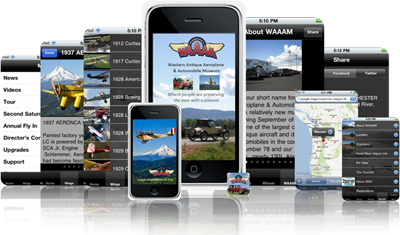 WAAAM iPhone App -Screen Shots
