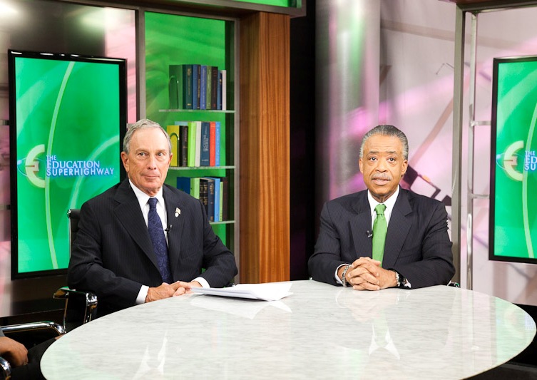 Rev. Al Sharpton and Michael Bloomberg