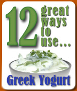 12 great ways to use yogurt