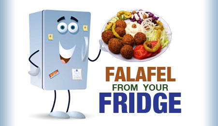 Falafel frrom your fridge