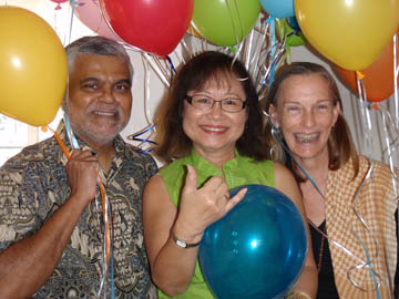 Marie trio aloha party