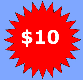 Save $10!