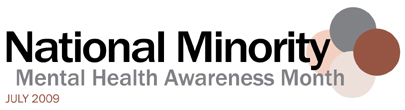 national minority mental health month