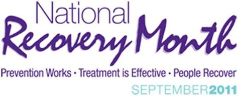 National Recovery Month September 2011