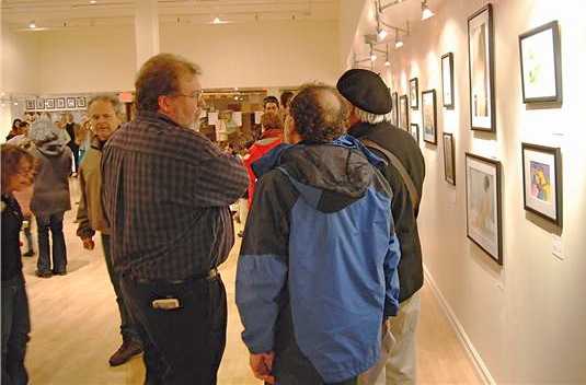 Art gallery showing