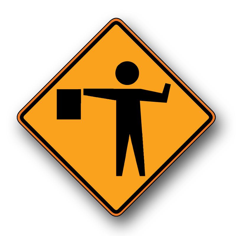 Highway Project Sign