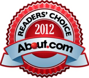 About.com Reader's Choice Logo