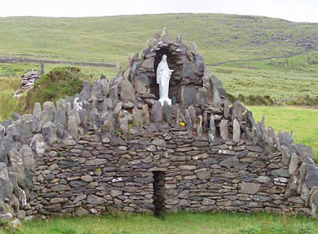 Shrine at Mt. Brandon, Goddess Tour of Ireland
