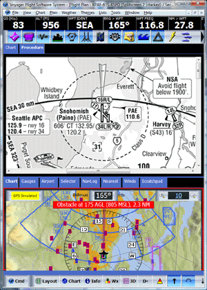 Flight Guide within GlassView
