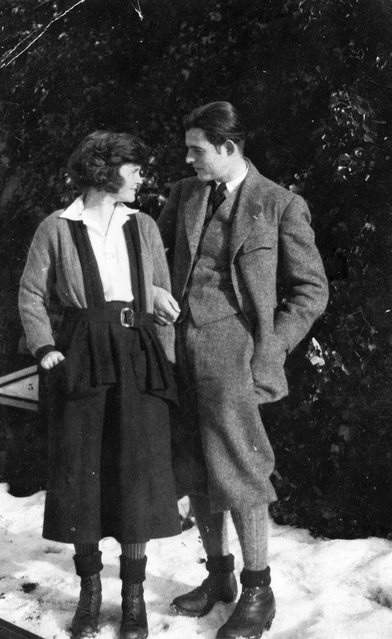 Ernest and Hadley Hemingway