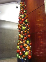 Tree in lobby