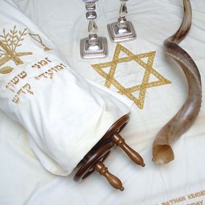 Torah and shofar